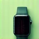 Illustration of a smartwatch and fitness tracker, symbolizing wearable technology